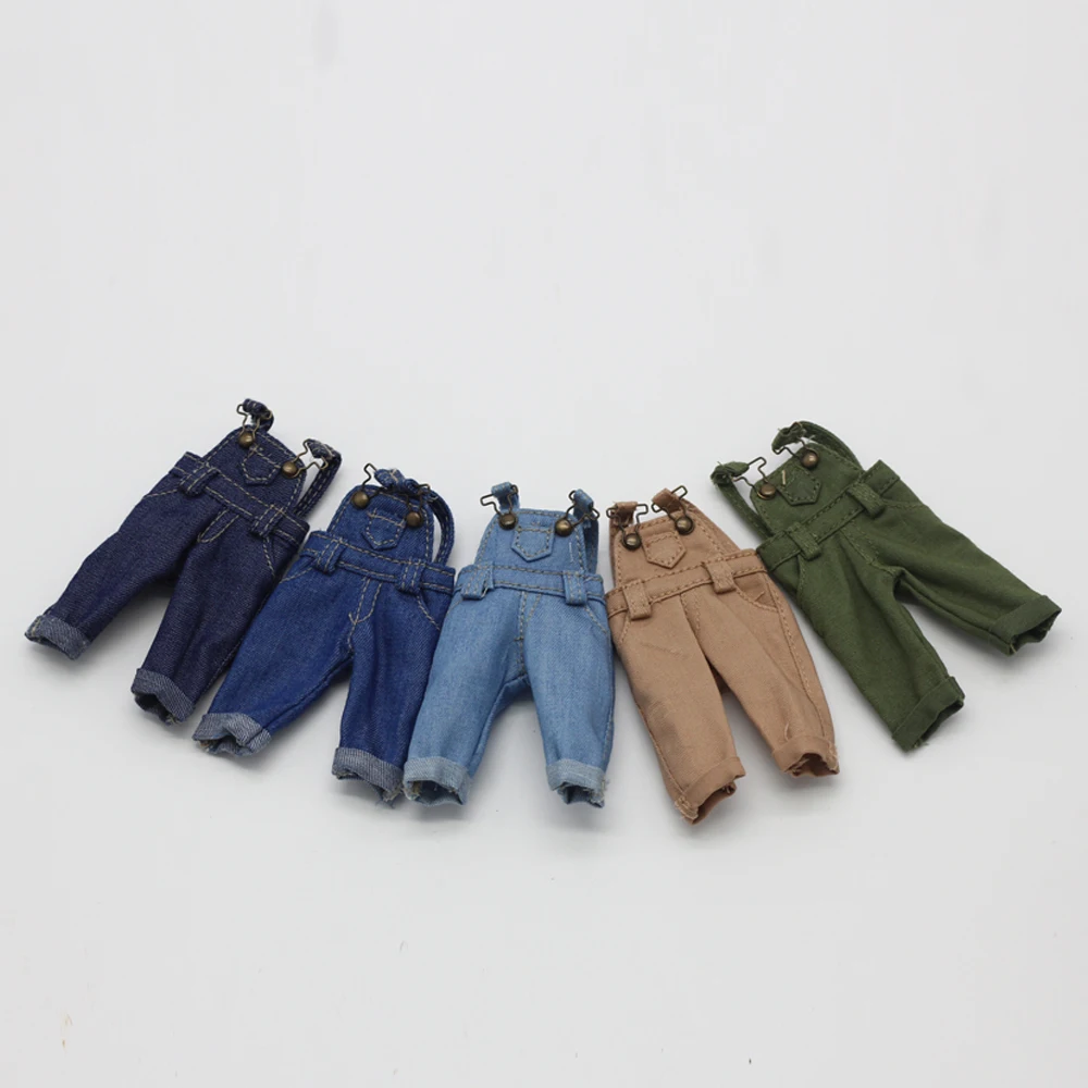 Obitsu 11 doll dress overalls clothes for OB11 Dolls Long pants