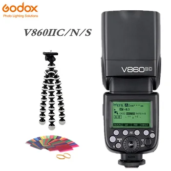 

Godox Ving V860II V860II-C/N/S E-TTL HSS 1/8000 Without VB18 Battery Speedlite Flash for Canon Nikon Sony DSLR