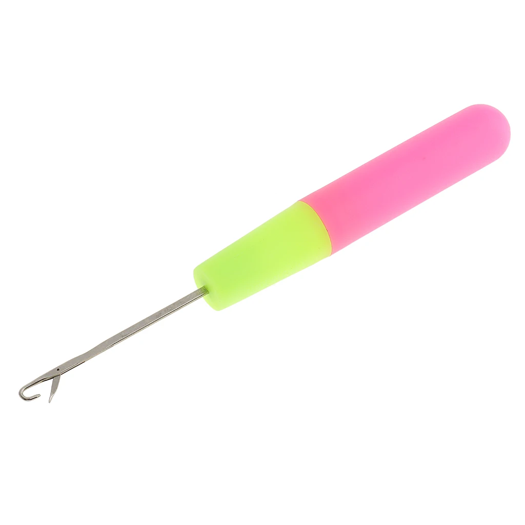 2 Size Latch Crochet Hair Needle Hook Dreadlock Tool for Carpet Making Craft