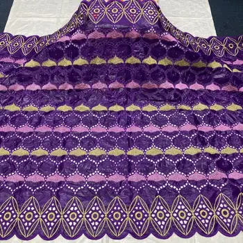 

2020 New arrival Bazin Brode African Bazin Riche Fabric Royal Blue Color High Quality Bazin Fabric For Wedding Dress