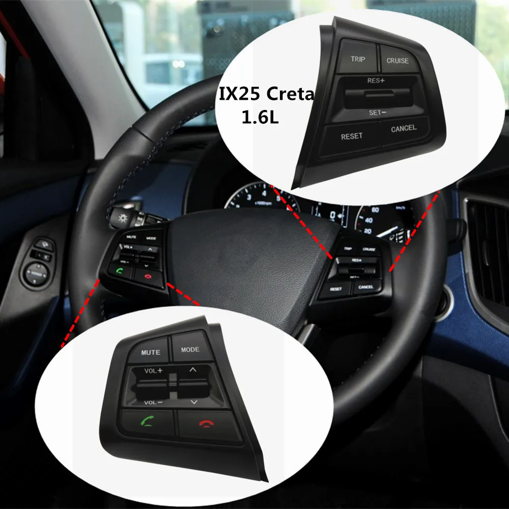 Кнопки управления круиз контролем для Hyundai Creta ix25 1 6 л кнопки 2 0 96700C90004X 96710C90004X