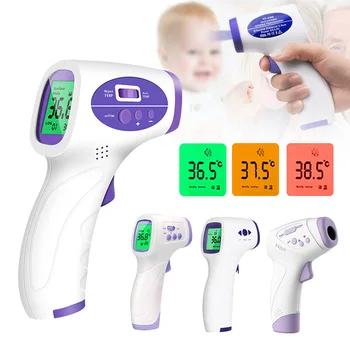 

Forehead Thermometer Non Contact Infrared Thermometer Body Temperature Fever Digital LED Measure Tool for Baby Adult1