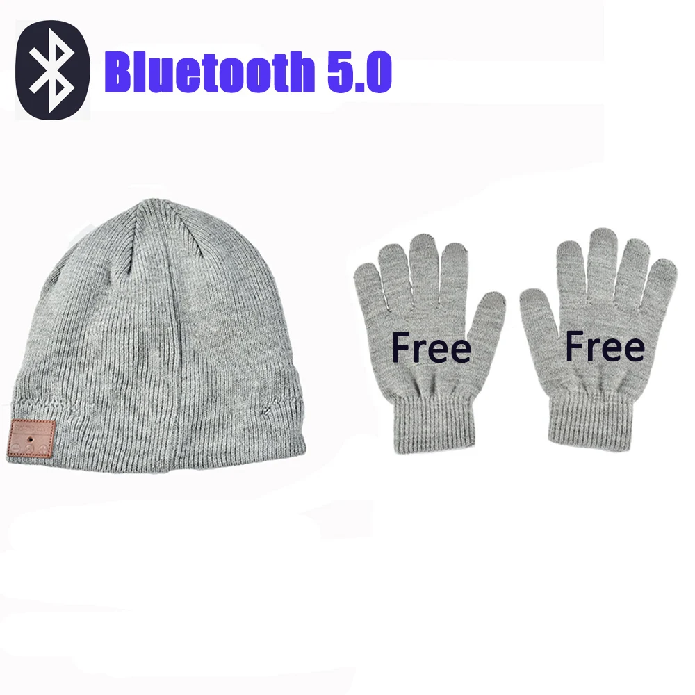 Музыкальная шляпа с беспроводной Bluetooth V5.0 шляпа, встроенные HD стереодинамики и микрофон с перезаряжаемыми USB холодными наушниками