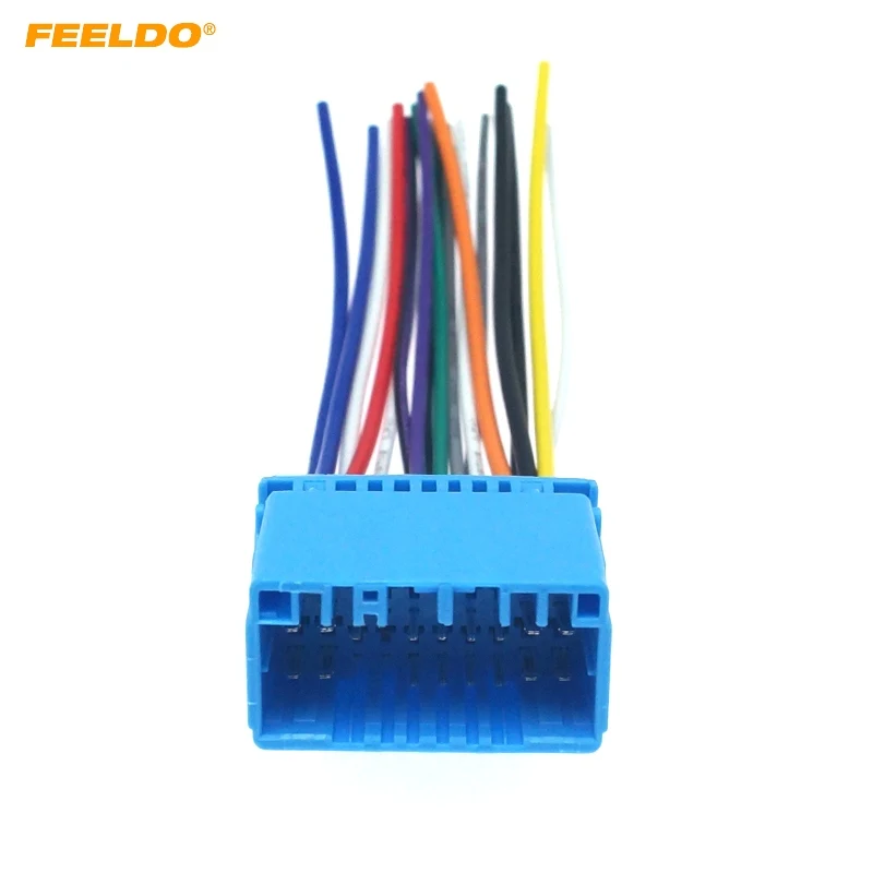 Compatible with Acura Compatible with Honda Factory Stereo to Aftermarket Radio Harness Adapter Plug