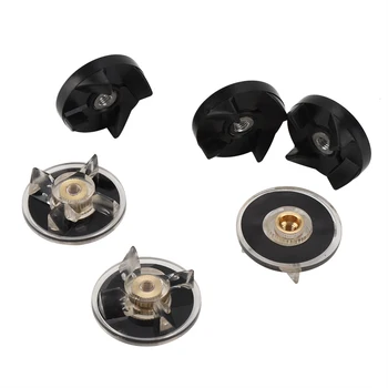

3pcs Rubber Blade Gears + 3pcs Base Gears Blender Part Kit Juicer Accessory Replacement