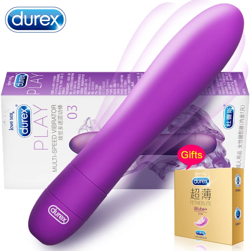 Многоскоростной фаллоимитатор Durex для точки G вибратор Вагина мастурбация