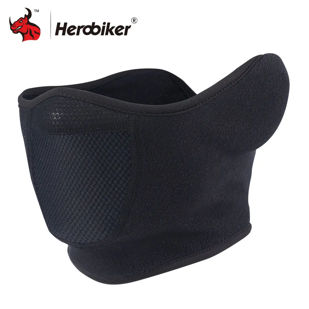 Мотоциклетная маска HEROBIKER Ветрозащитная для ушей мотоцикла велосипеда