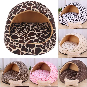 

Hot Winter Warm Pet Cats Nest Home Non-slip Small Dogs Puppy Kitten Sleeping Beds Kennels Pet Dog Cat Bed