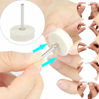

Pad Polishing Wheel Set Cone Tips Bits White Jewelry Stones Metals 129pcs
