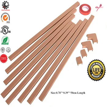 

One-Cord Channel Cable Concealer-Cord Cover Wall Cable Management System -Cable Hider Raceway Kit for a Power Cord,0.78'' 0.39'