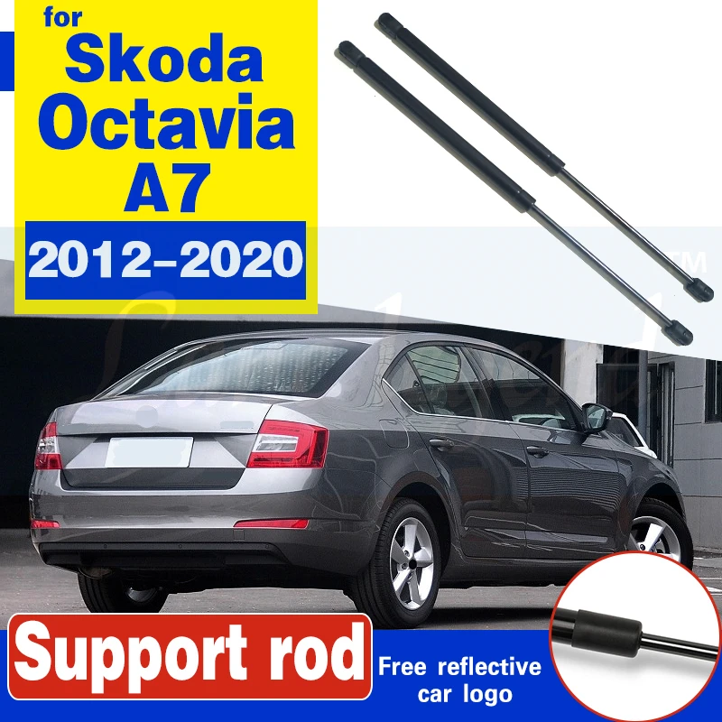 stum Uensartet Rektangel 2pcs For 2012-2020 Skoda Octavia A7 Mk3 Car-styling Tailgate Lifter Boot Gas  Struts Gas Spring - Shock Absorber & Struts - AliExpress