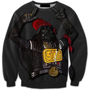 

Explosive Men's Clothing Diablo Fighter Printed Sanitary Tide Men's Sanitary Clothing Printing Blouse hoodies