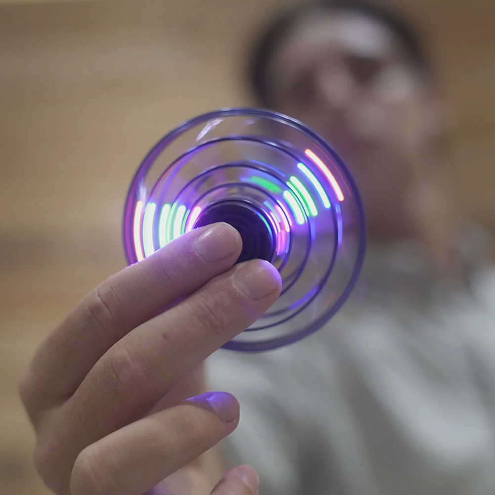 Фиджет Finger Spinner мини летающий гироскоп для игр на открытом воздухе Fly UFO Drone детская игрушка фиджет ролик с Умной индукционной системой