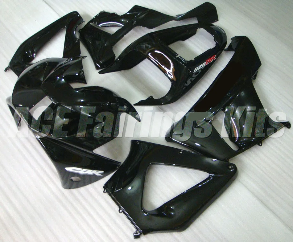 Полный мотоцикл обтекатель комплект для Honda CBR929RR CBR900RR 929 2000 2001 00 01 929RR обтекатели ABS пластик черный глянцевый