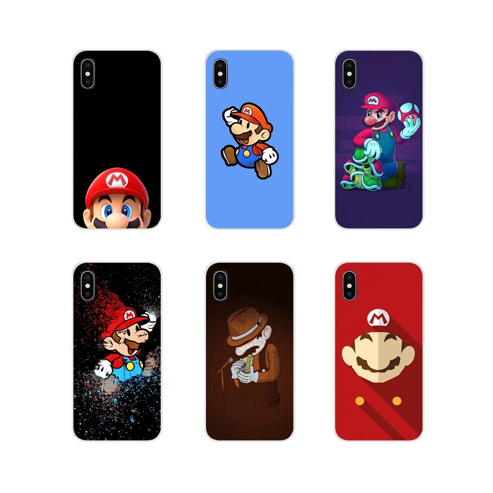 Super Mario Accessories Phone Shell Covers For Samsung A10 A30 0 A50 A60 0 M30 Galaxy Note 2 3 4 5 8 9 10 Plus Phone Case Covers Aliexpress