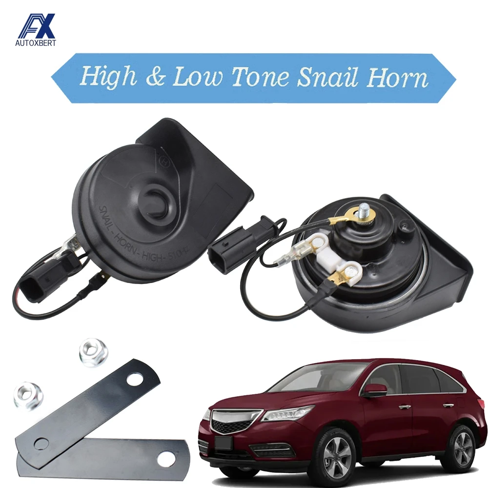 Спиральный гудок для Acura MDX YD1 YD2 YD3 2001 2002 2003 2004 2005 2006 2007 2008 2009 2010 2011 2012 2013 2014 2016 2017