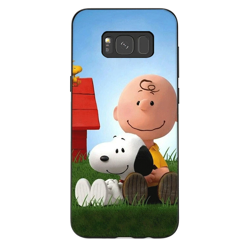 Чехол для телефона из термополиуретана для samsung Примечание 10 8 9 S6 S7 край S8 S9 S10 S10E плюс M10 M20 M30 M40 крышка арахис фильм - Цвет: B4