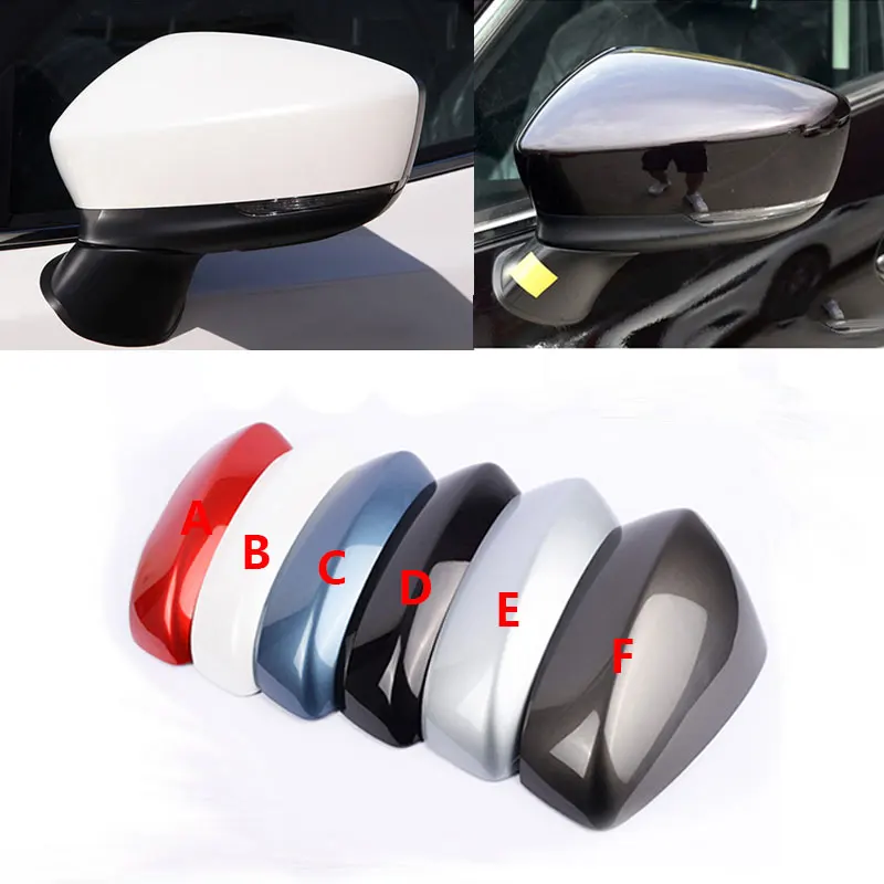 For Mazda 3 Axela 2017 2018 2019 Car Left Right Side Mirror Cover Housing Wing Door Shell Cap | Автомобили и мотоциклы