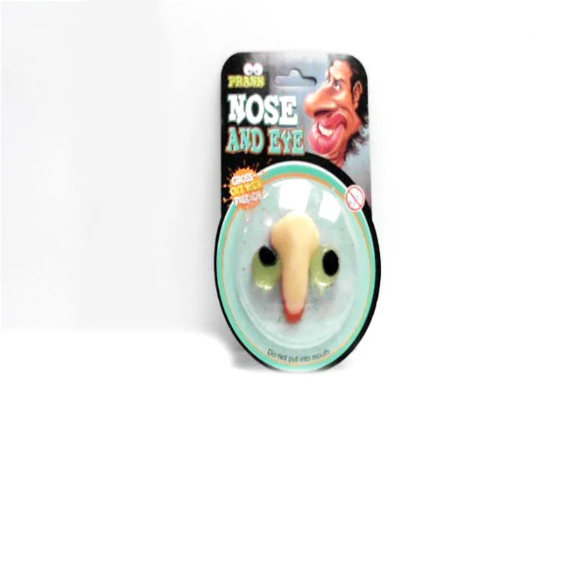 

Strange New Halloween Decorations Party Props APRIL FOOL'S DAY Trick Funny Toy Eye Nose Trick Props