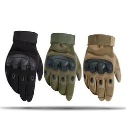 Мужские и женские уличные велосипедные перчатки Тактический Полный протектор для пальцев руки сенсорный экран езда на велосипеде