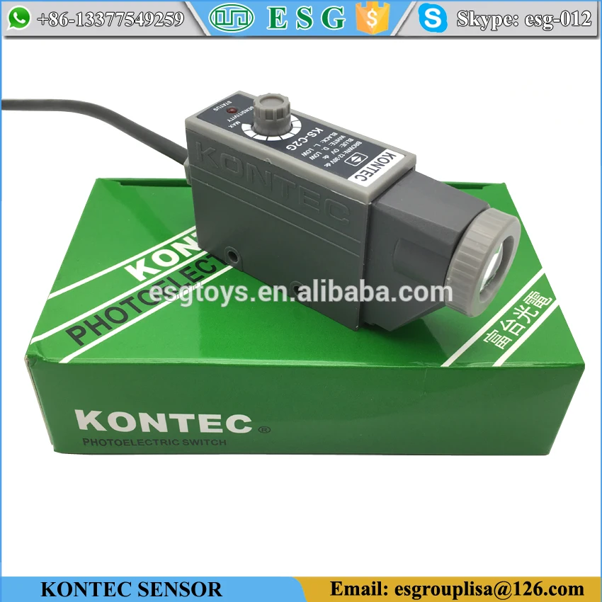 

KONTEC photoelectric sensor switch eyes mark sensor photocell electric color sensor price