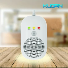 Домашняя безопасность детектор горючих газов LPG СПГ угольный природный газ датчик утечки Высокочувствительный ЕС вилка горючий газ Alarmer