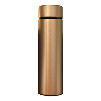 

500ml Travel Mug Coffee Tea Heat Preservation Leakproof Multifunction Stainless Steel Intelligent Vacuum Insulated Water Bottle
