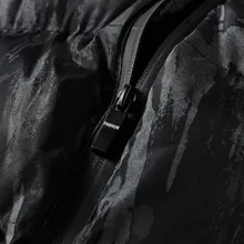 Осенне-зимний Универсальный Мужской жилет со стоячим воротником, пальто в Корейском стиле, трендовая камуфляжная мужская безрукавка, приталенная, повседневная, толстая, V