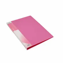 A4 розовый пластиковый двухрычажный зажим папка для документов