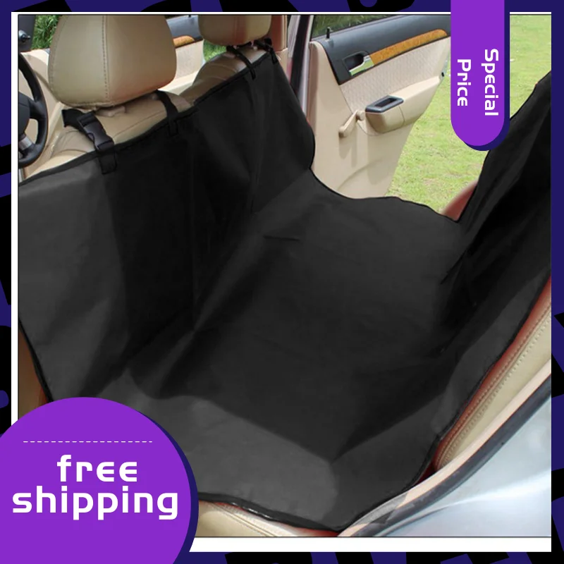 Buen trato Protector plegable e impermeable para asientos de coche para mascota, alfombra tipo hamaca para perros pequeños, medianos y grandes, tapete ideal para viajes en carretera, amortiguador de seguridad para sillón trasero bWwnMoNyBWg