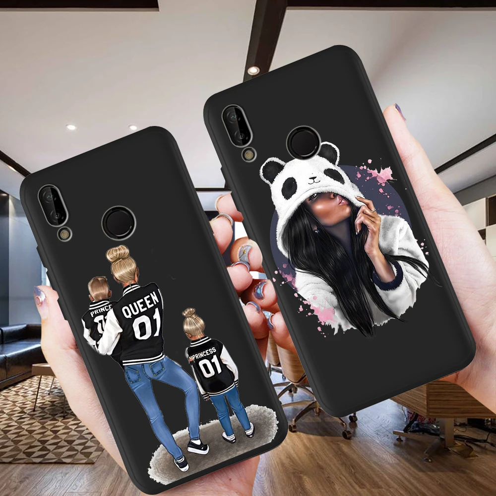 

Girl woman fashion Christmas For Huawei P8 P10 P20 P30 Mate 10 20 Honor 8 8X 9X 8C 9 V20 30 10 Lite Plus Pro Case Cover etui