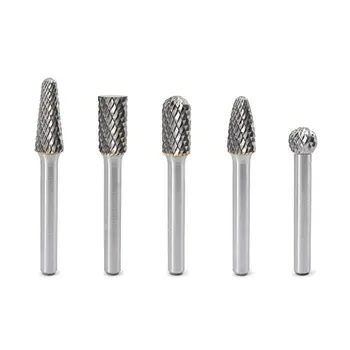 

Carbide Tungsten Steel Grinding Head Rotary Boring Cutter Woodworking Wood Carving Head Carving Knife