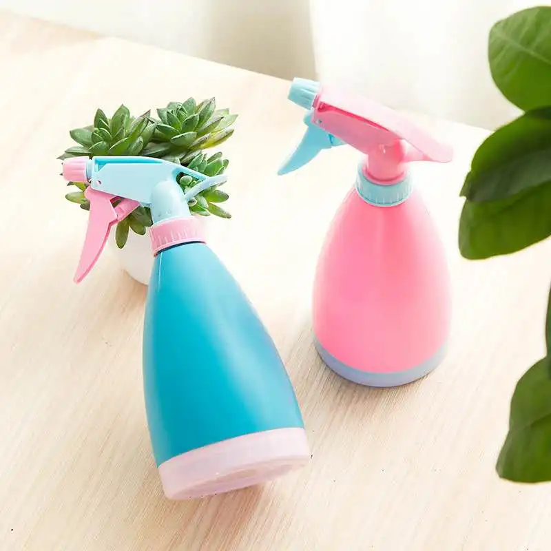1 pc 500ml Plastic Spray Bottle Portable Refillable Atomizer Plant Watering Sprayer Bottle Disinfection Sprayer Sapling Spray