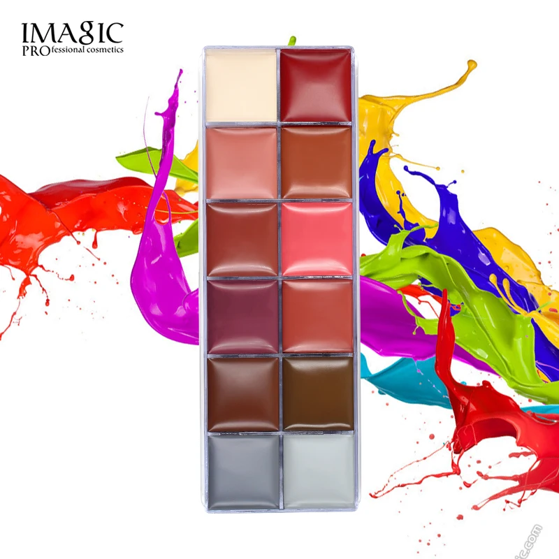 IMAGIC Хэллоуин краска для лица тела масляная ing Art Make Up набор инструментов нарядное