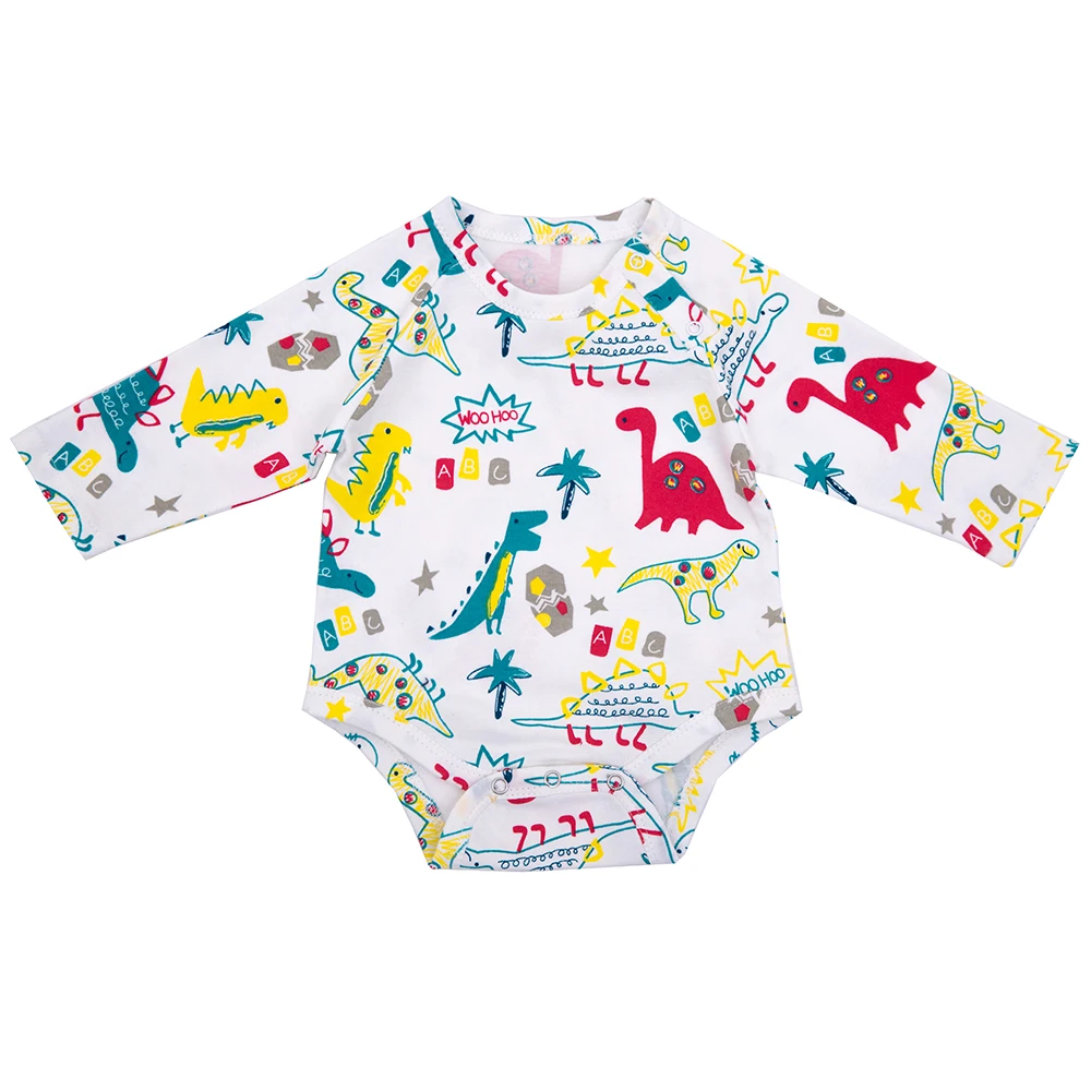 Хлопковый комбинезон для новорожденных от 0 до 2 лет; комбинезон с длинными рукавами для маленьких мальчиков и девочек; одежда для детей - Цвет: 8