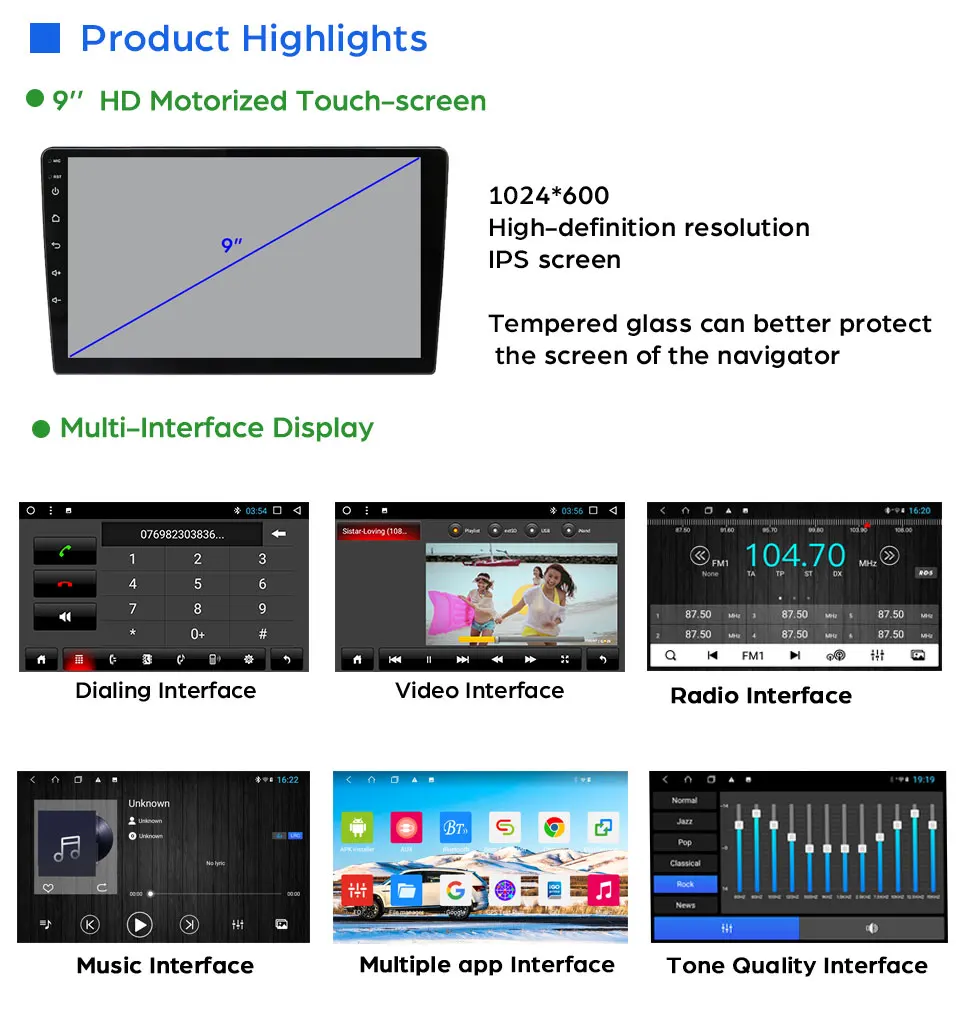 Top 2din 9"Android 8.1 car radio,GPS navigation suitable for2010 CRV stereo multimedia player,DVD,RDS,MP3,MP4,Bluetooth 4