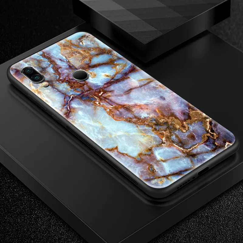 Для Xiaomi A1 A2 Lite 5X 6X закаленное Стекло футляр для Redmi 4X 5Plus 5A 6 6A 7 Go S2 Y3 для Redmi Note 6 7 премьер-профессионал защиты Funda - Цвет: W345
