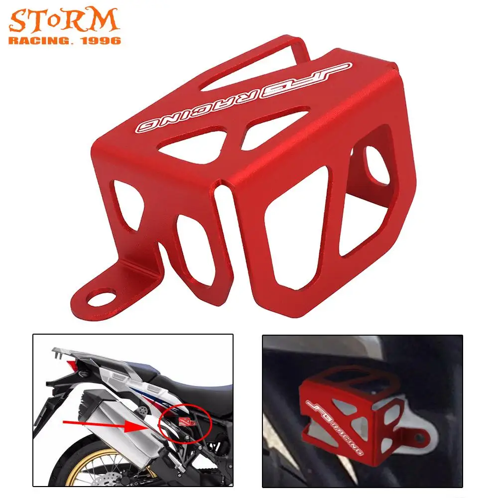CNC алюминий для Honda CRF1000L CRF 1000L 1000 L мотоцикл задний тормозной защитник резервуара Защитная крышка