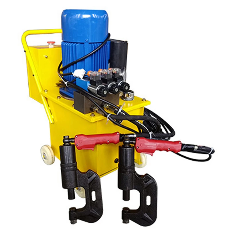 Electric hydraulic duct rivet machine flange angle iron sheet ventilation rivet pliers double-headed electric riveting pliers