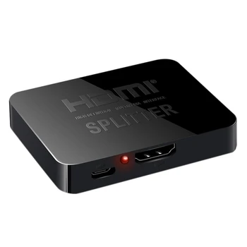 

Full HD 4K HDMI Splitter Converter 1 In 2 Out Switcher Box Hub 3D 1080P for XBOX 360 PS3/4/5