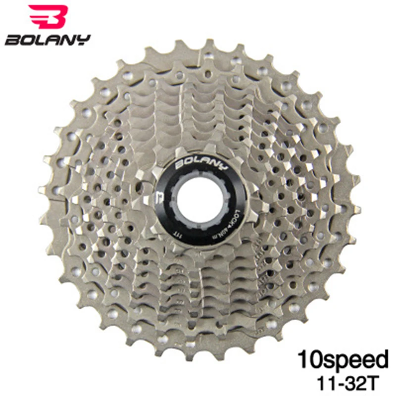 

BOLANY 10 Speed Mountain Bike Cassette 11-32T MTB Bicycle Hollow Freewheel Cog