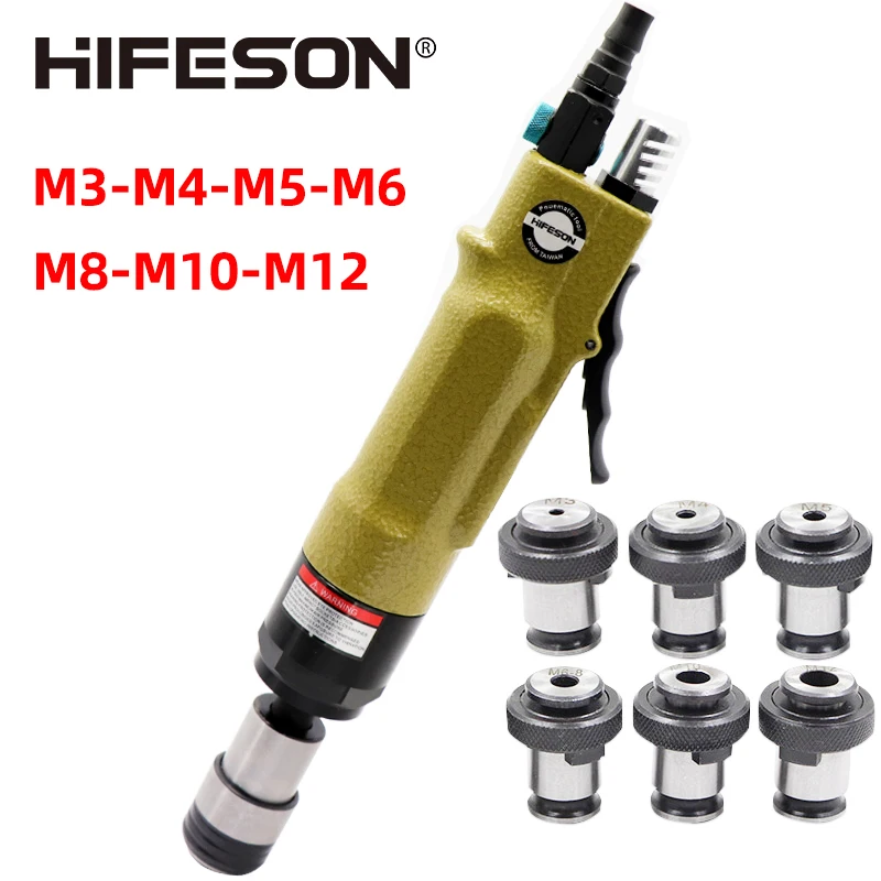 Высококачественный пневматический резьбонарезной станок HIFESON ISO M4 M5 M8 M10 |