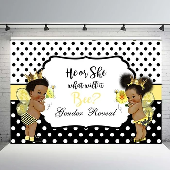 

Backdrops Newborn Princess and Prince 1st Birthday Party Black and White Dot Background Studio Custom Photography Photos