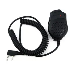 Микрофон Baofeng микрофон двойной PTT для Kenwood pofung UV иди и болтай walkie talkie “иди и UV-82 UV82 UV-82L UV-8D UV-89 UV-82HP портативный любительский радиопередатчик