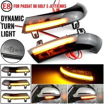 

Dynamic Blinker Turn Signal LED For Volkswagen GOLF 5 GTI Variant Jetta MK5 Passat B5.5 B6 Plus EOS Sharan for VW Mirror light