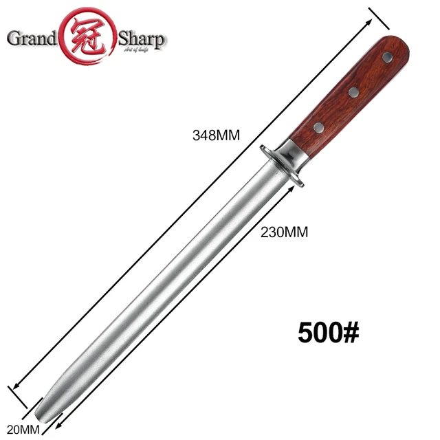 Stainless Steel Kitchen Knife Sharpening Tool with Sharpening Rod -  AliExpress