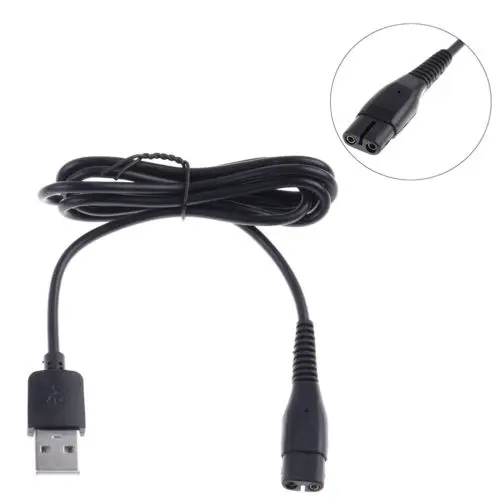 A00390 5V электробритва USB разъем кабель для зарядного устройства для RQ310 RQ311 RQ312 RQ320 RQ328 RQ330 RQ331 RQ338 RQ350 S300 S301 S321 S330