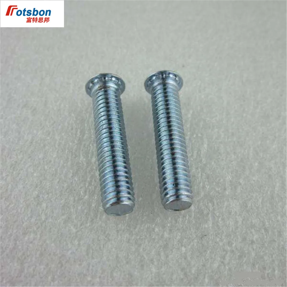 

FH-M3.5-8 Self-clinching Threaded Studs Flush Head Blind Rivet Protruding Pins for Sheet Metal PCB Fasteners Vis Panels Screws