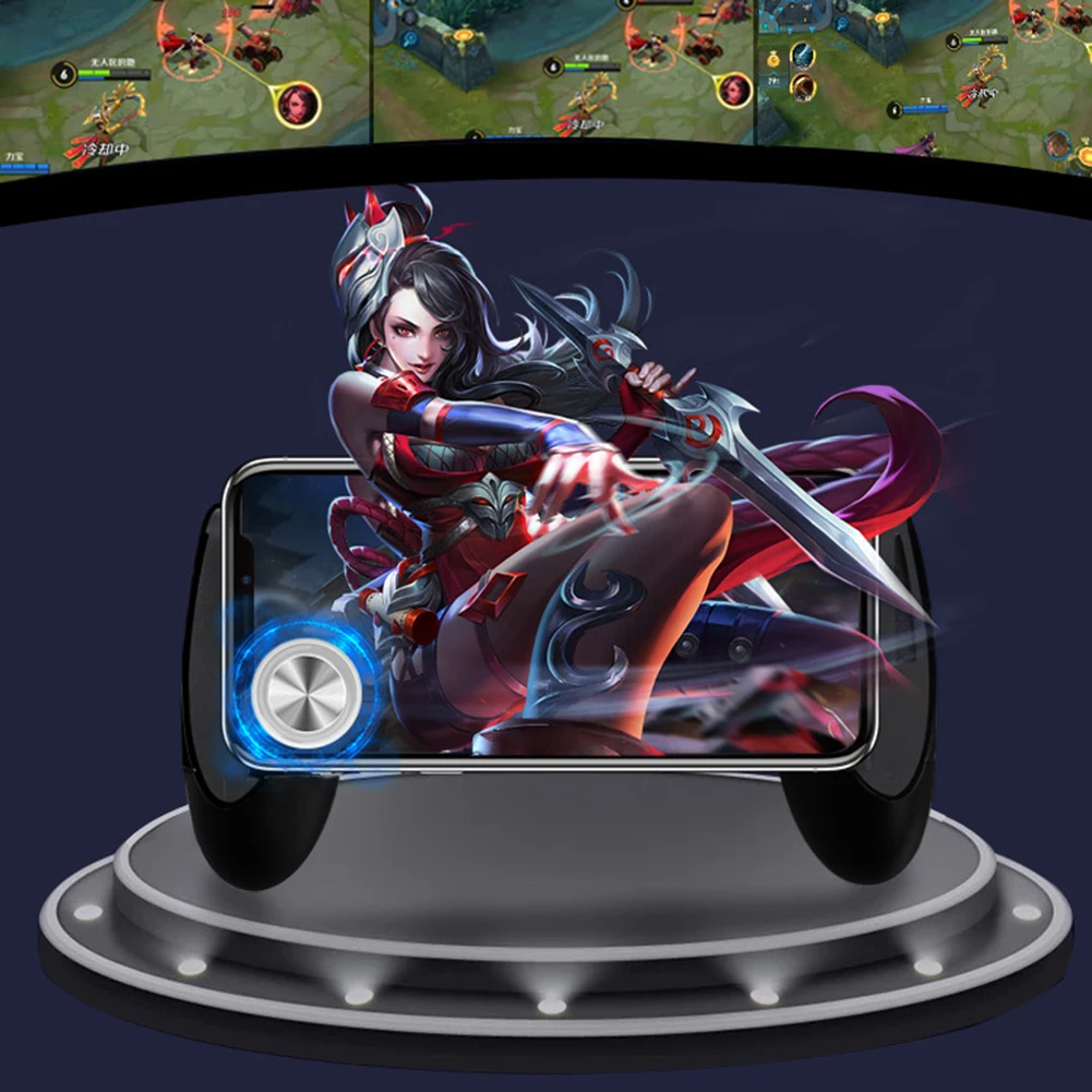 Q8plus Mini Round Game Joystick Game Mini Stick Tablet Joystick Joypad for Andriod iPhone Touch Screen Mobile Cell Phone