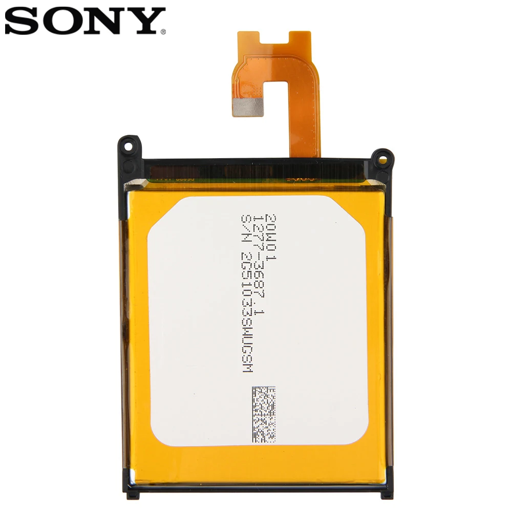 Оригинальная запасная батарея SONY LIS1543ERPC для Sony Xperia Z2 SO 03 D6502 D6503 L50w Sirius Подлинная